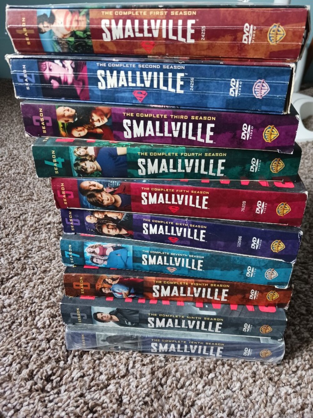 Smallville Complete DVD set Seasons 1-10